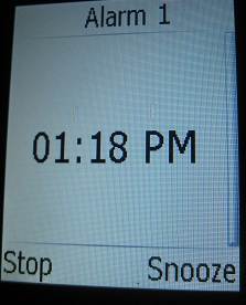 stop snooze options