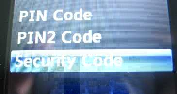 LG 500g security code