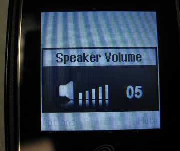 Samsung T245g call volume