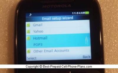 EX431G Hotmail option