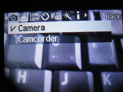 T401g Camera Camcorder option