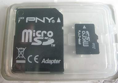 microsd card and adapter