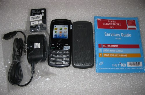 LG320G Cell Phone Package