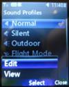 LG 420g normal sound profile