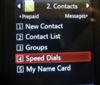 lg290c speed dial menu option