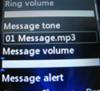 LG 420g Message Tone Volume Zero