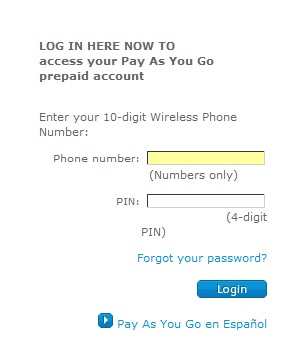 gophone account number (phone number)